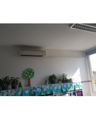 Realizácia klimatizácie - škola Mosty pri Bratislave