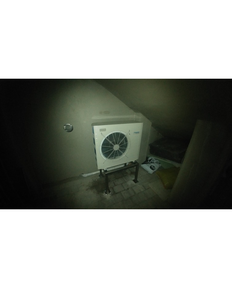Realizácia tepelného čerpadla Daikin - Dolný Kalník