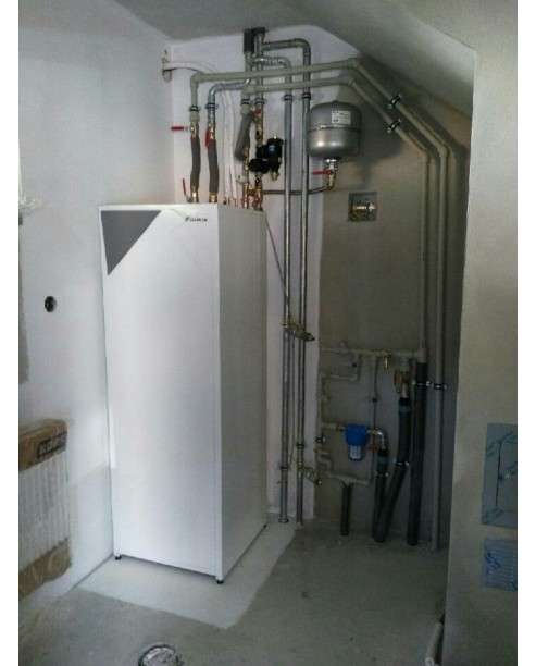 Realizácia tepelného čerpadla Daikin - Hlboké nad Váhom
