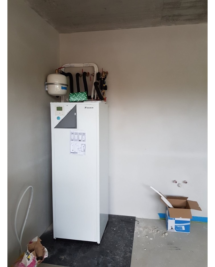 Realizácia tepelného čerpadla Daikin - Hričov