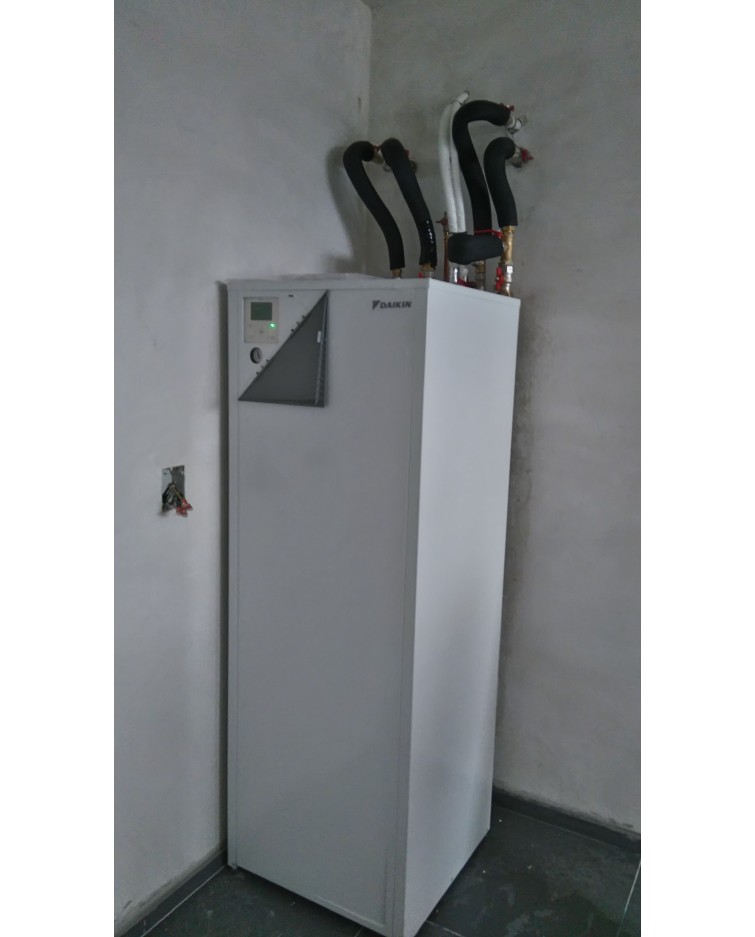 Realizácia tepelného čerpadla Daikin - Trebostovo