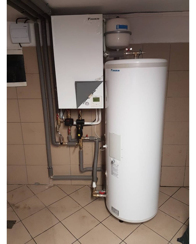 Realizácia tepelného čerpadla Daikin - Vasiľov