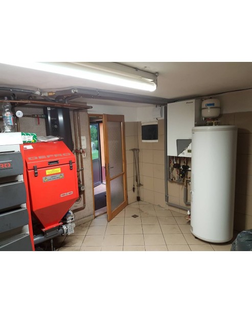 Realizácia tepelného čerpadla Daikin - Vasiľov
