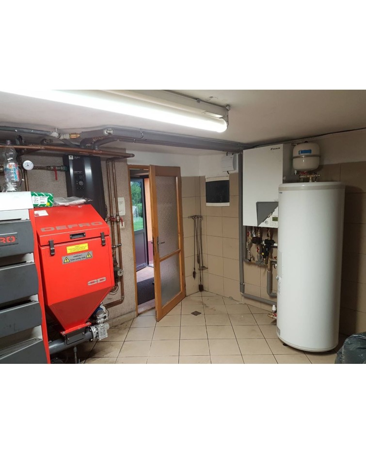 Realizácia tepelného čerpadla Daikin - Vasiľov