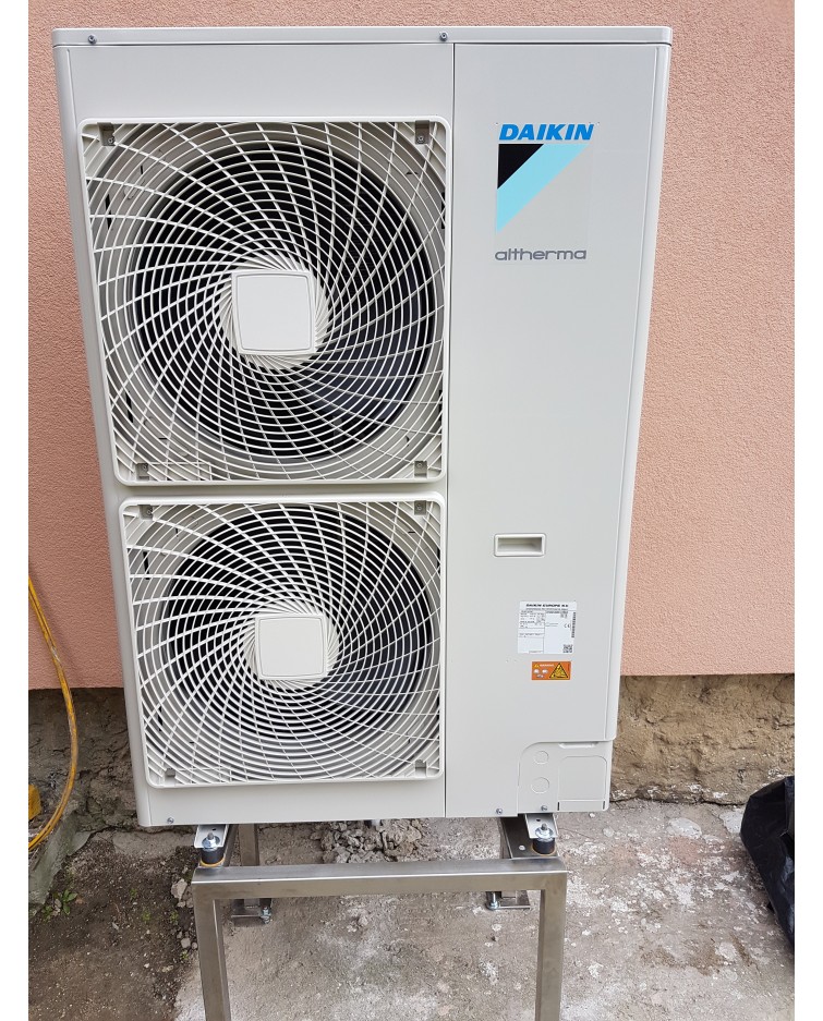 Realizácia tepelného čerpadla Daikin - Divina
