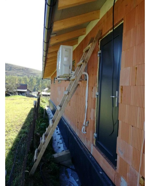 Realizácia tepelného čerpadla Daikin - Krásna Hôrka okr.Tvrdošín