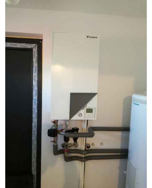 Realizácia tepelného čerpadla Daikin - Krásna Hôrka okr.Tvrdošín