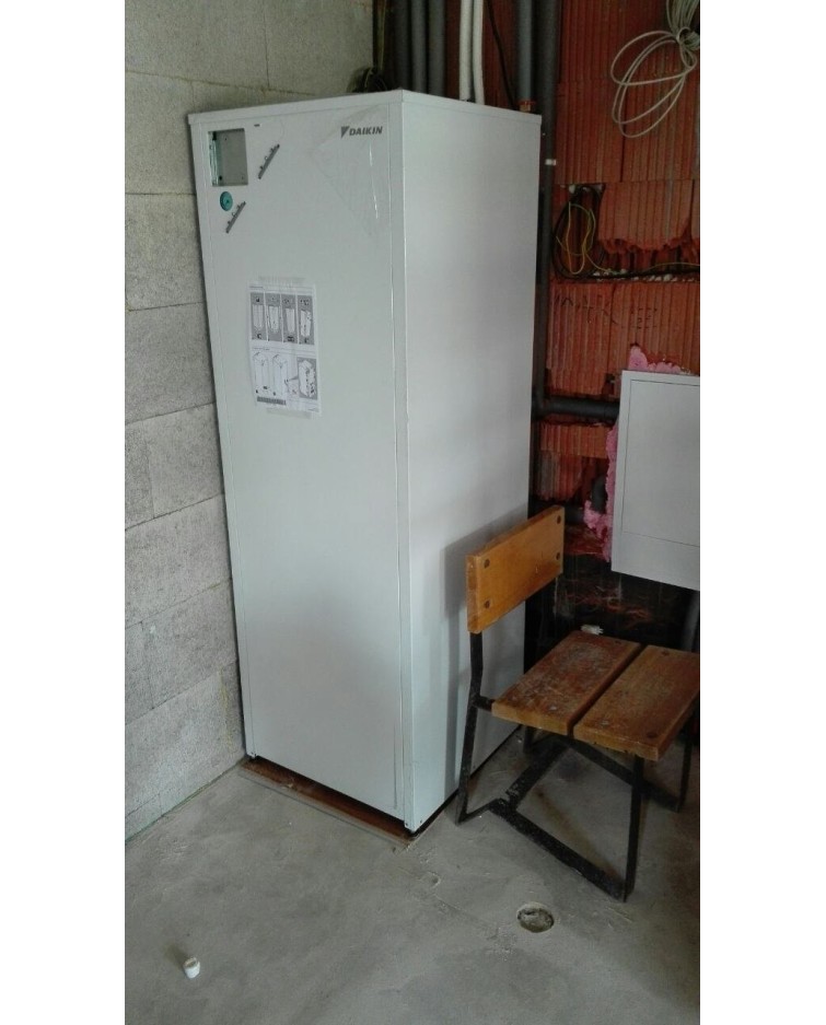 Realizácia tepelného čerpadla Daikin - Stránske