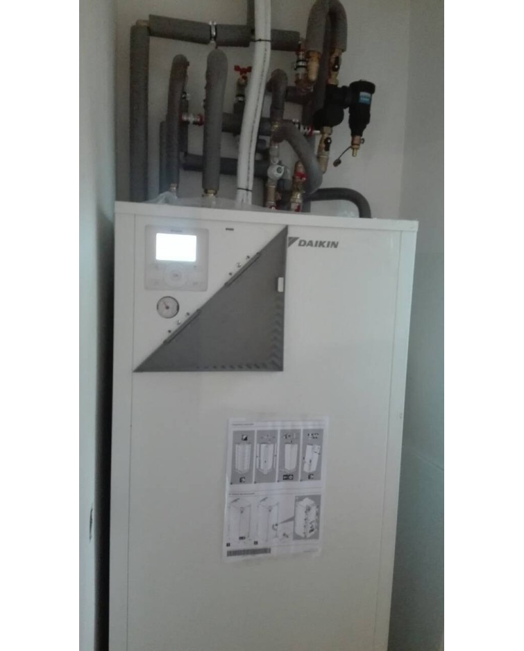Realizácia tepelného čerpadlo Daikin - Dlhé Pole