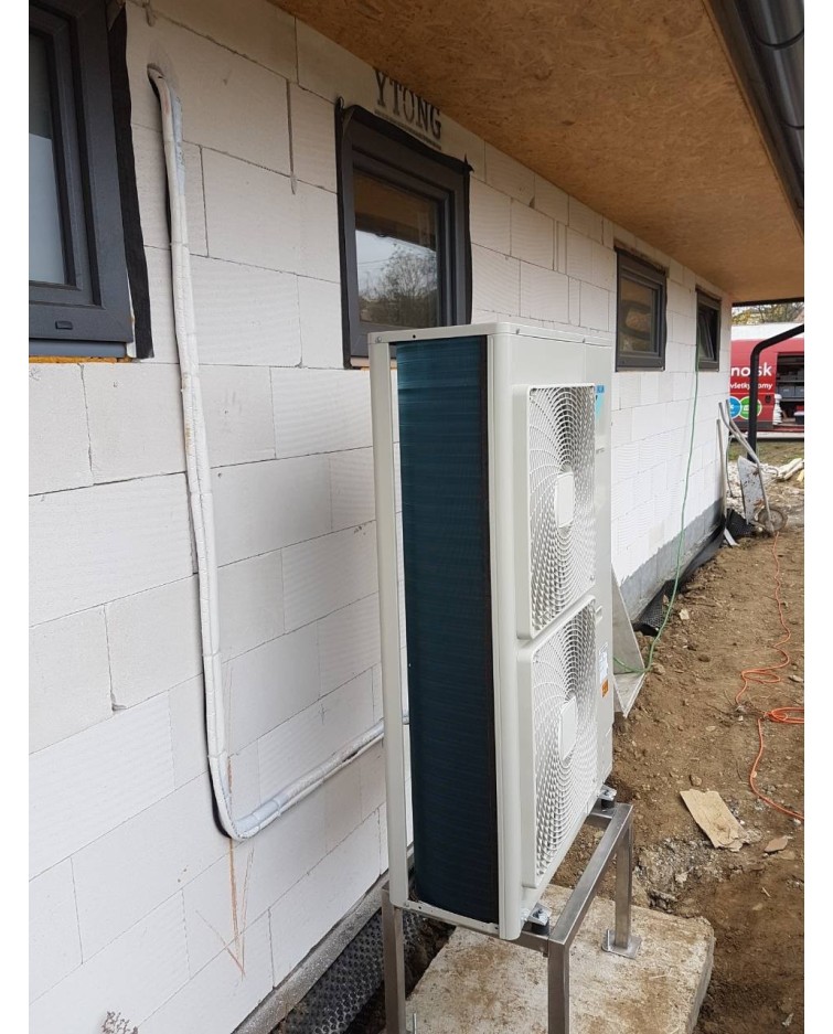 Realizácia tepelného čerpadla Daikin - Nové Mesto nad Váhom