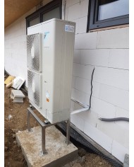 Realizácia tepelného čerpadla Daikin - Nové Mesto nad Váhom