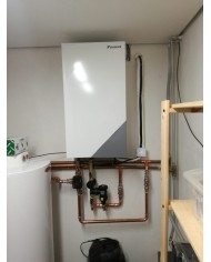 Realizácia tepelného čerpadla Daikin - Višňové