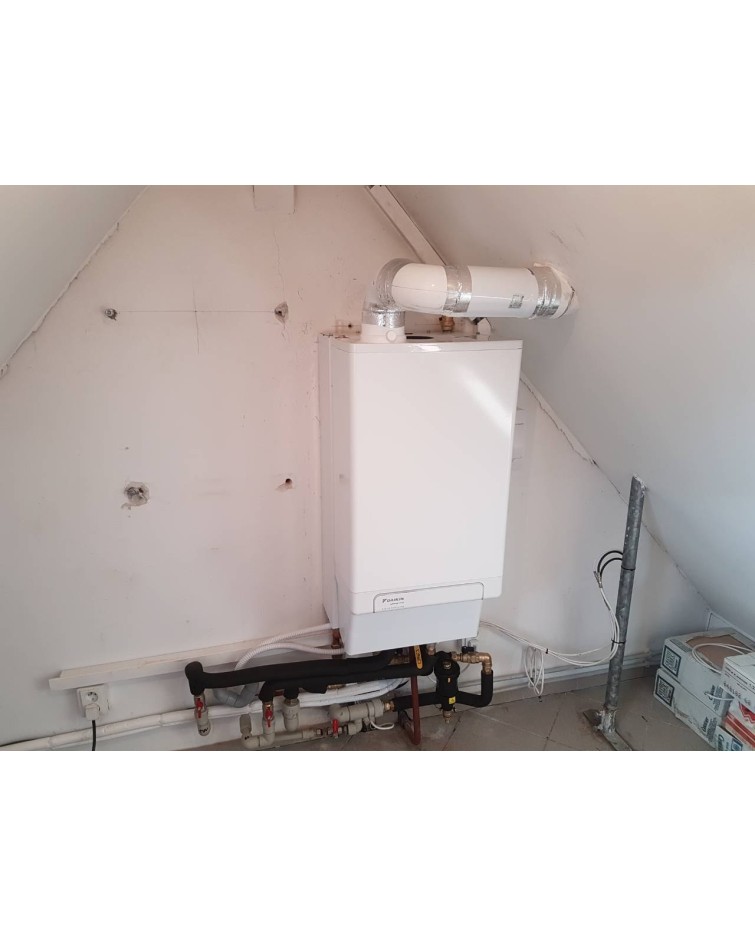Realizácia hybridného tepelného čerpadla Daikin Hybrid - Skalka nad Váhom