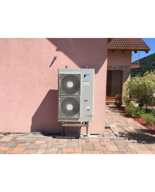 Realizácia tepelného čerpadla Daikin - Oravský Podzámok