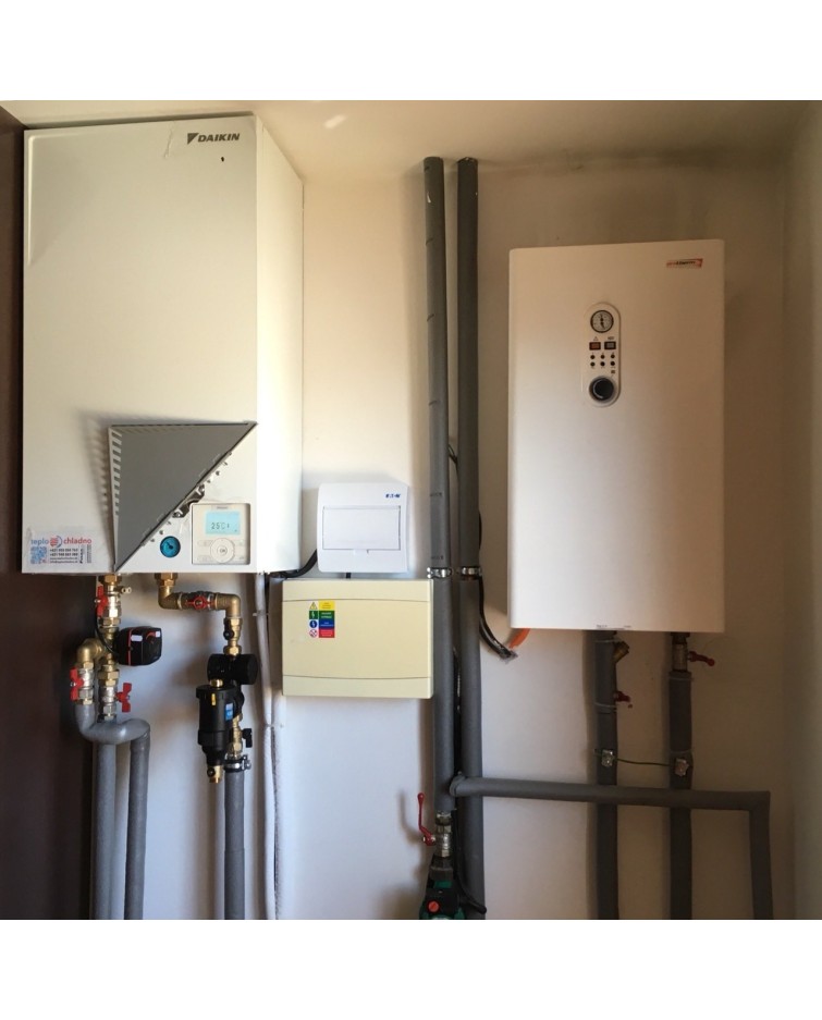 Realizácia tepelného čerpadla Daikin - Oravský Podzámok