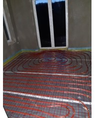 Realizácia podlahového vykurovania - Dolný Moštenec