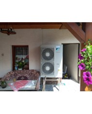 Realizácia tepelného čerpadla Daikin - Oravská Polhora