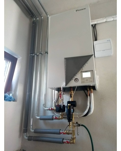 Realizácia tepelného čerpadla Daikin - Oravská Polhora