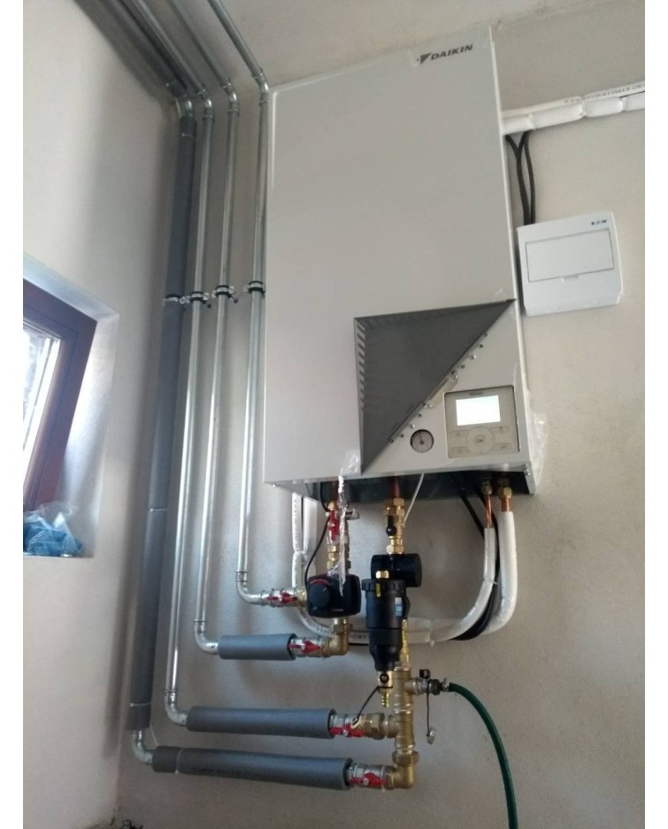 Realizácia tepelného čerpadla Daikin - Oravská Polhora