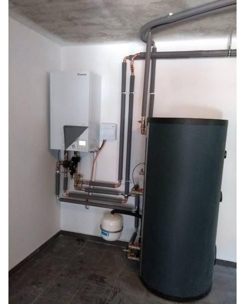 Realizácia tepelného čerpadla Daikin - Novoť