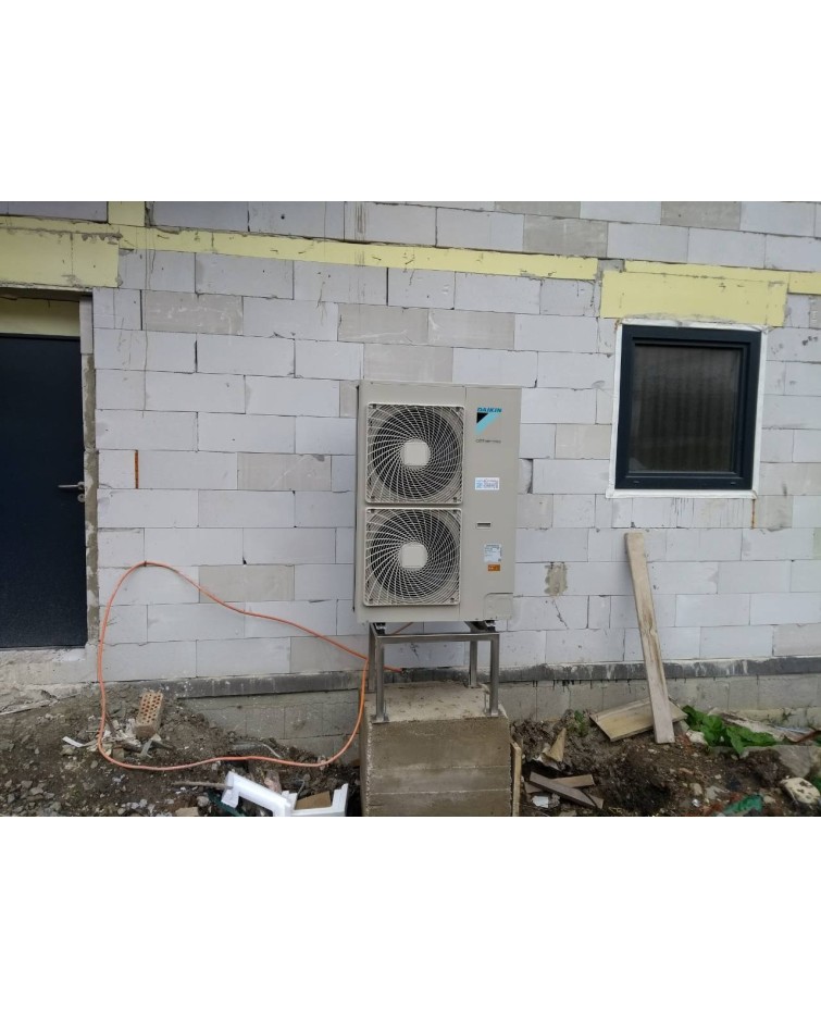 Realizácia tepelného čerpadla Daikin - Novoť
