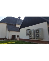 Realizácia tepelného čerpadla Daikin - kostol Zubrohlava