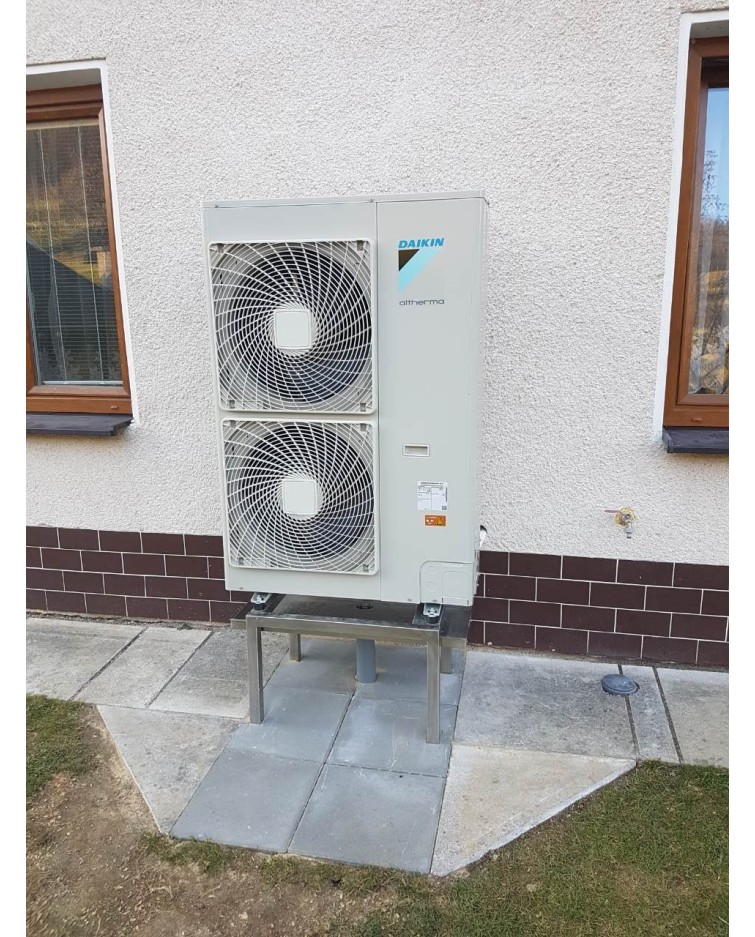 Realizácia tepelného čerpadla Daikin - Terchová