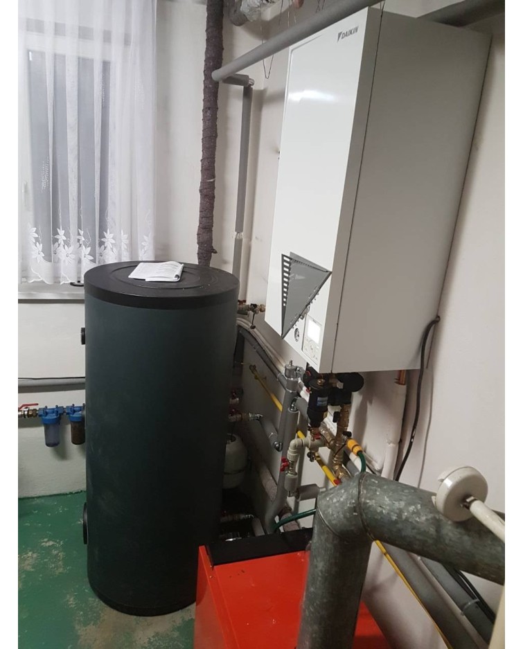 Realizácia tepelného čerpadla Daikin - Terchová