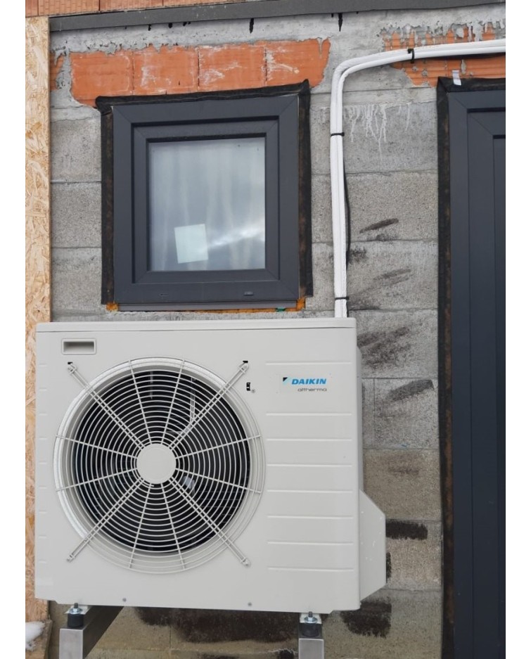 Realizácia tepelného čerpadla Daikin - Višňové