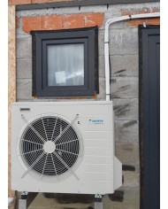 Realizácia tepelného čerpadla Daikin - Višňové