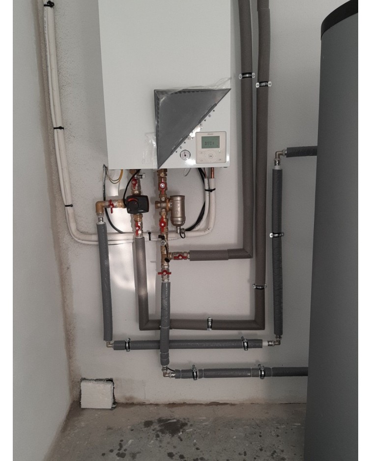 Realizácia tepelného čerpadla Daikin - Višňové