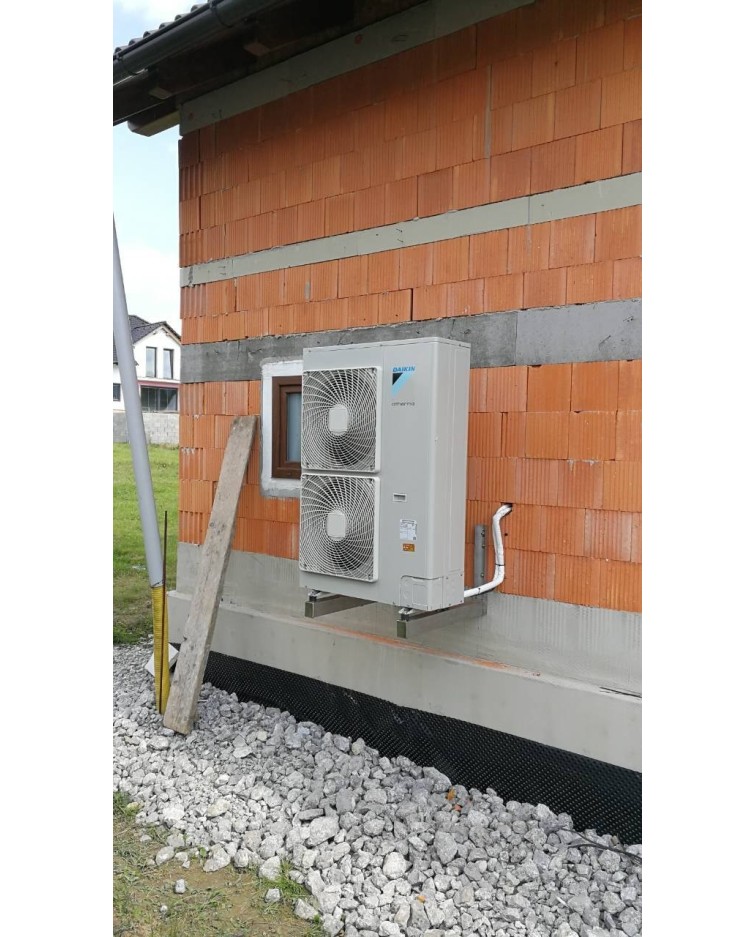 Realizácia tepelného čerpadla Daikin - Sihelné