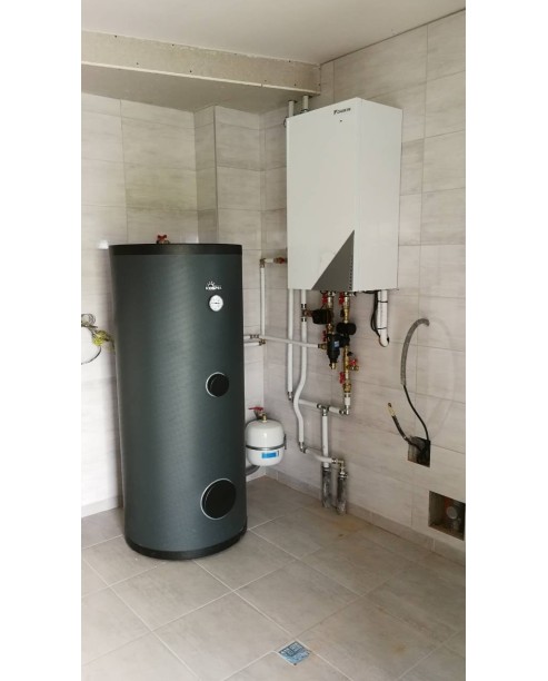 Realizácia tepelného čerpadla Daikin - Sihelné