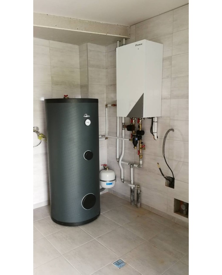 Realizácia tepelného čerpadla Daikin - Sihelné
