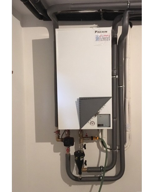 Realizácia tepelného čerpadla Daikin - Novoť