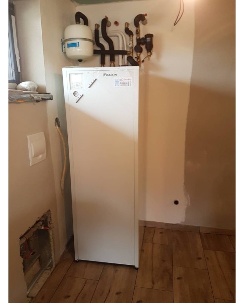 Inštalácia Tepelného čerpadla Daikin EHVX Bystrička (okres Martin)