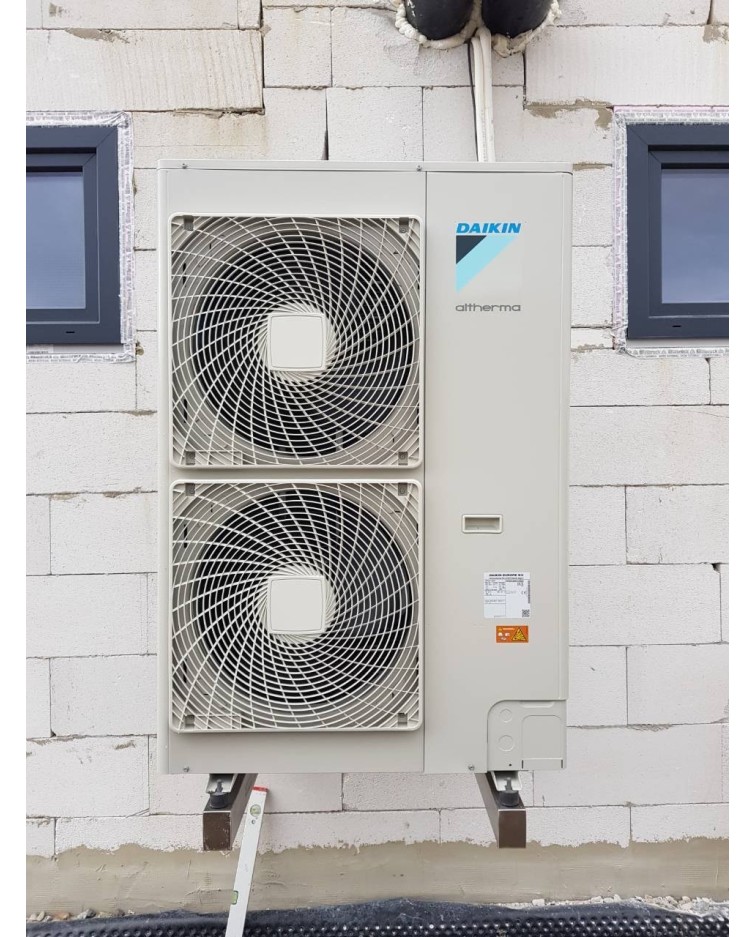 Inštalácia Tepelného čerpadla Daikin EHVX, Mojš, okres Žilina