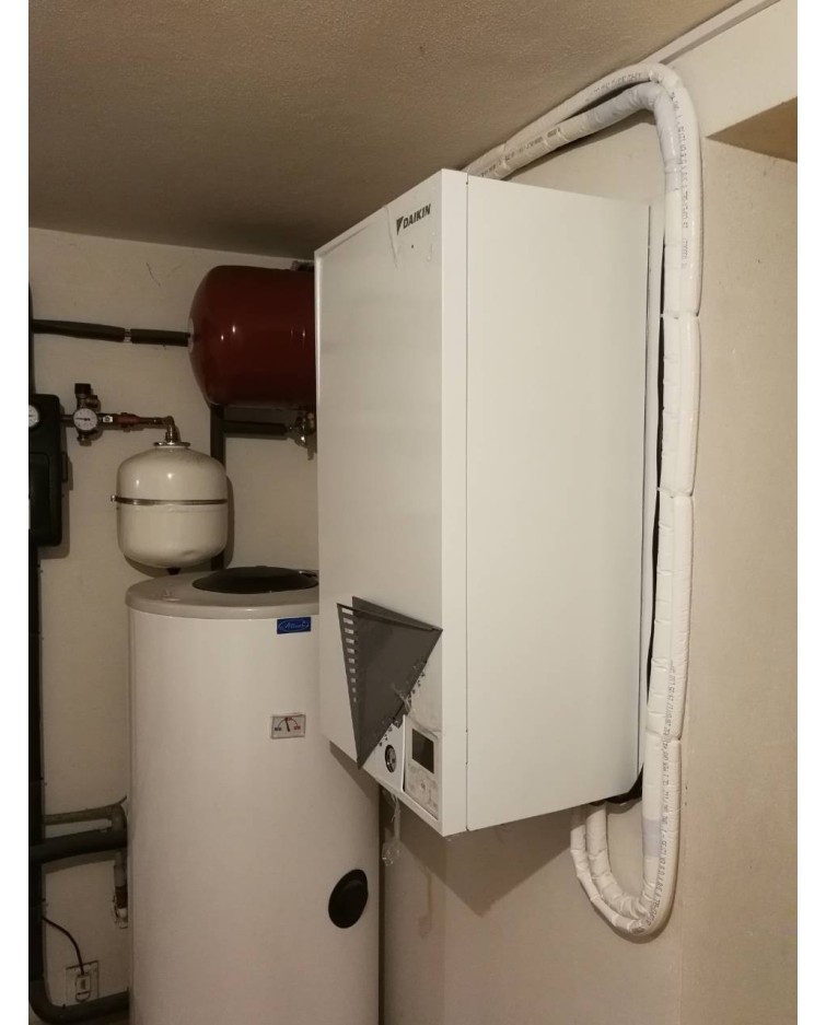 Inštalácia Tepelného čerpadla Daikin EHBX, Zubrohlava - okres Námestovo