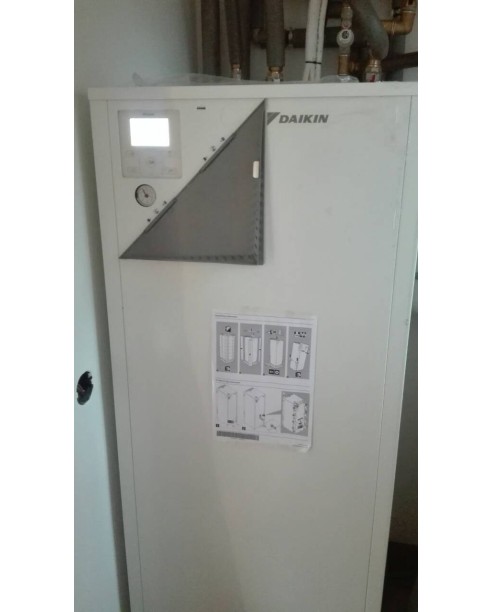 Inštalácia Tepelného čerpadla Daikin EHVX, Dlhé Pole, okres Žilina