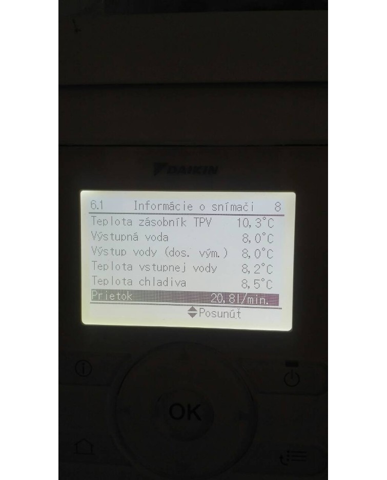 Inštalácia Tepelného čerpadla Daikin EHVX, Dlhé Pole, okres Žilina