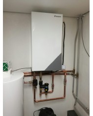 Inštalácia Tepelného čerpadla Daikin EHBX, Višňové, okres Žilina