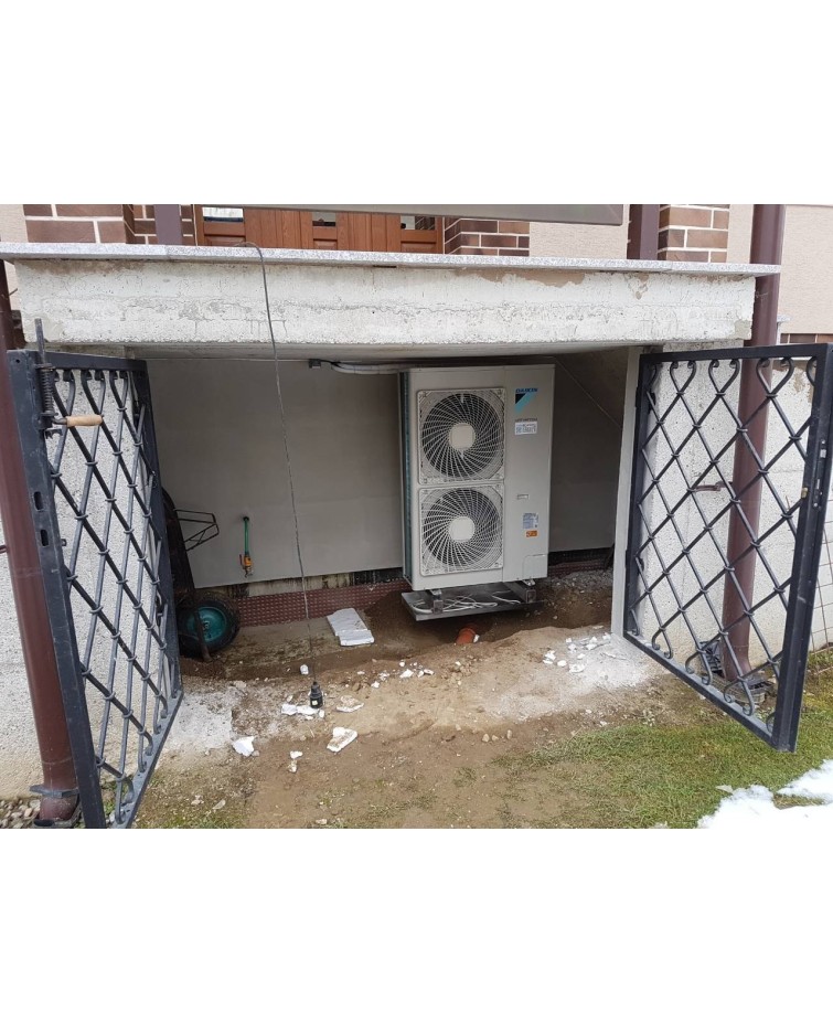 Inštalácia Tepelného čerpadla Daikin EHVX, Kolárovice okres Bytča