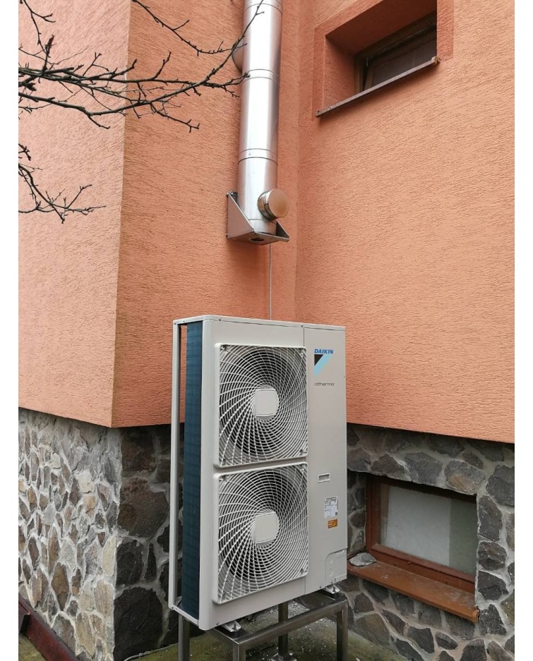 Inštalácia Tepelného čerpadla Daikin EHVX, Martin