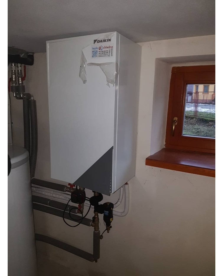 Inštalácia Nástenného tepelného čerpadla Daikin EHBX, Zuberec
