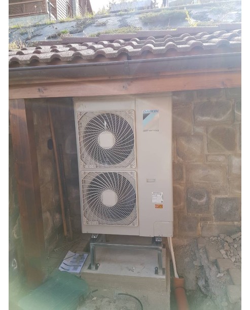 Inštalácia Tepelného čerpadla Daikin EHBX, Oščadnica okres Poprad