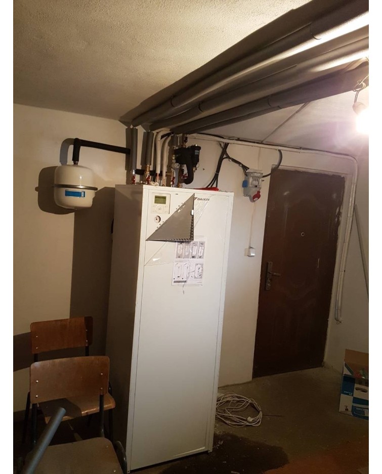 Inštalácia Tepelného čerpadla Daikin EHVX, Žilinská Lehota