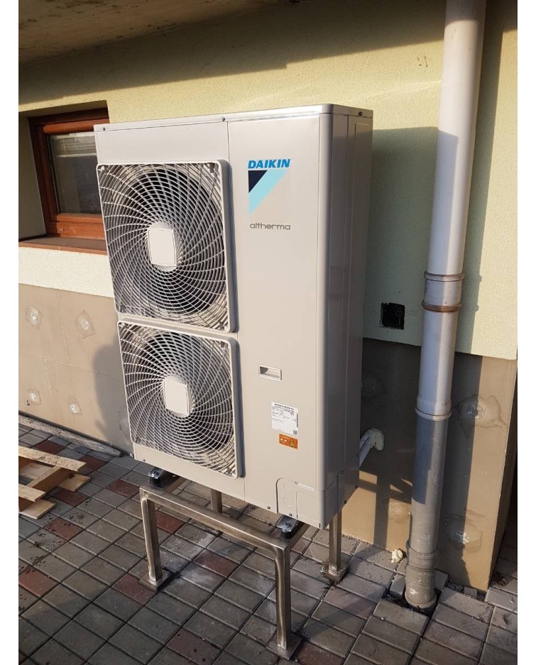Inštalácia Tepelného čerpadla Daikin EHVX, Žilinská Lehota