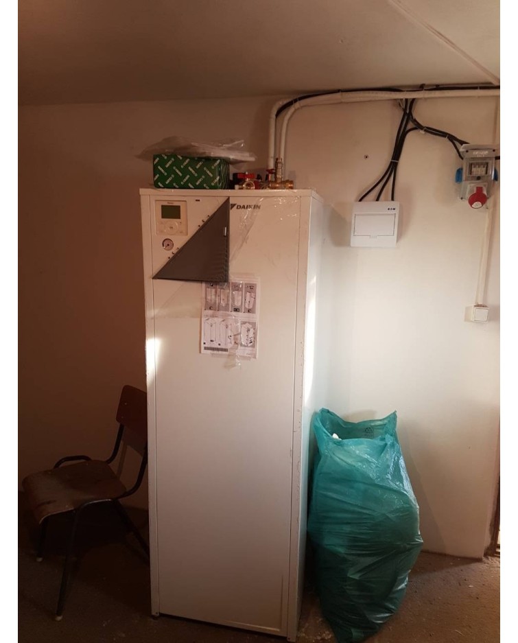 Inštalácia Tepelného čerpadla Daikin EHVX, Žilinská Lehota