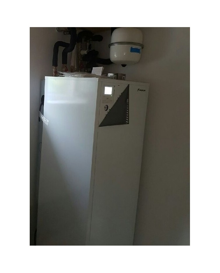 Inštalácia Tepelného čerpadla Daikin EHVX, Veľká Bytča