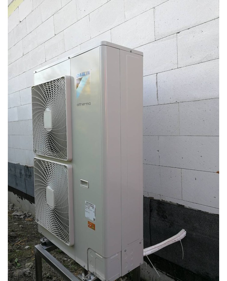 Inštalácia Tepelného čerpadla Daikin EHVX, Veľká Bytča
